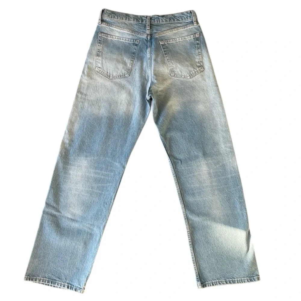 New ZARA NWOT High Rise TRF Barrel Jeans - Picture 3 of 8